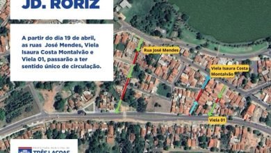ATENÇÃO CONDUTORES – Algumas ruas do Bairro Jardim Roriz passam a ter sentido único a partir desta sexta-feira (19)