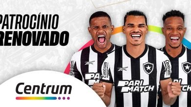 Botafogo renova patrocínio com Centrum para as mangas da camisa até dezembro de 2024