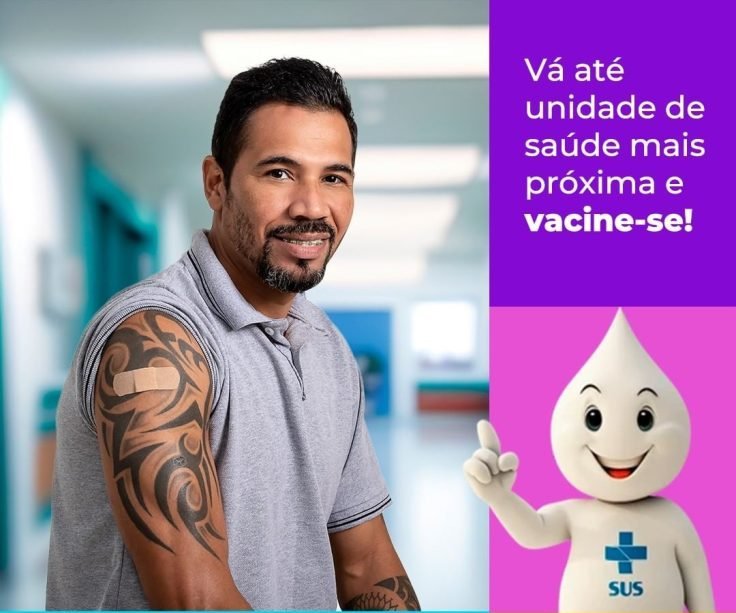 Dia D de vacinação contra a gripe acontece neste sábado (13)