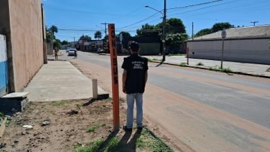 Vereador Tiago Vargas consegue instalação de ponto de ônibus na rua Almirante Cochrane, no Jardim Los Angeles
