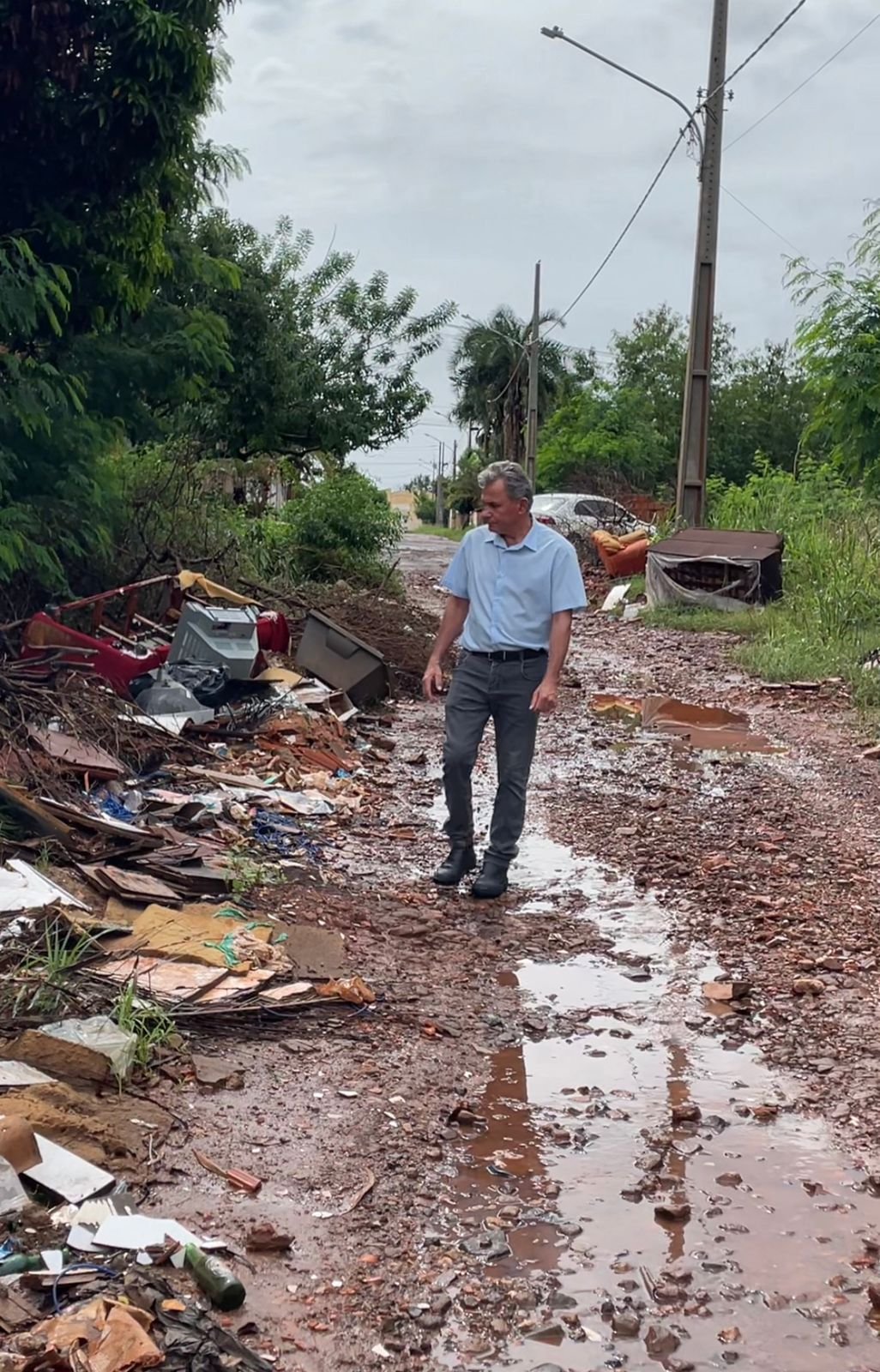 Vereador Zé da Farmácia cobra mais responsabilidade e consciência no descarte irregular de lixos na capital