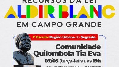 Câmara Municipal e Ministério da Cultura promovem escutas públicas sobre a Lei Aldir Blanc em Campo Grande
