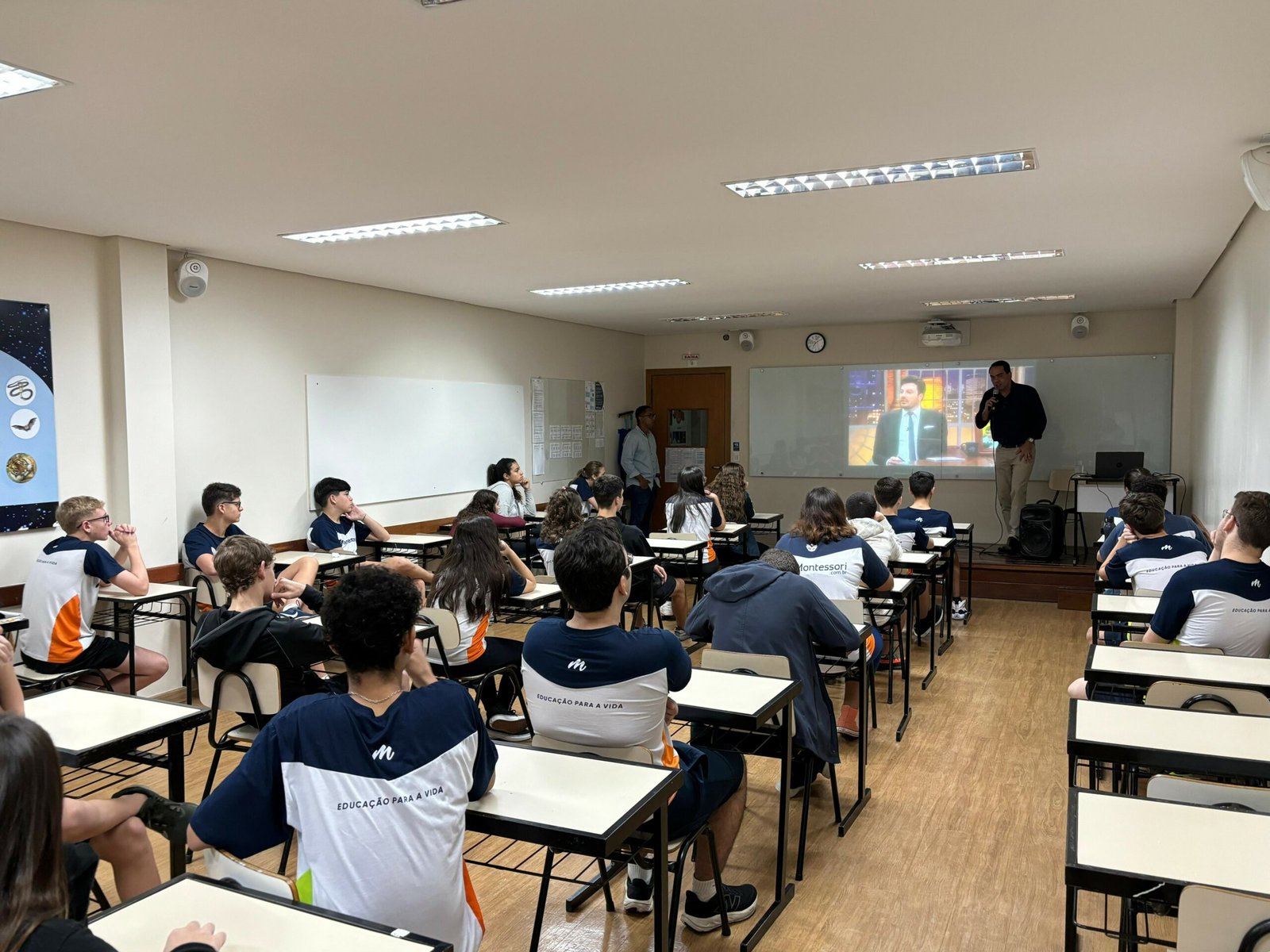 Dr. Sandro Benites percorre escolas de Campo Grande com projeto de combate às drogas