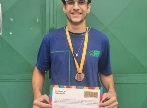 Estudante da EE Fernando Corrêa garante medalha de bronze nacional na 17ª OBMEP
