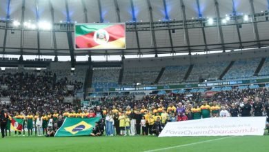 Futebol Solidário em prol do RS desbanca o Brasileirão na audiência da Globo no RJ e em SP