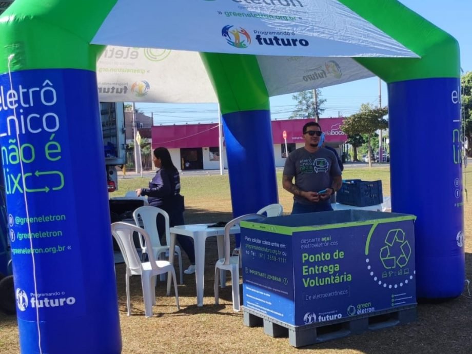 Ação de coleta de lixo eletrônico vai estar na Feira Central e Shopping neste final de semana; veja a agenda