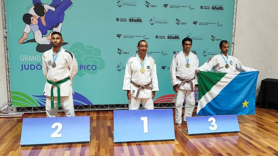 Atleta da SEJUVEL conquista bronze no Brasileiro Paraolímpico de Judô