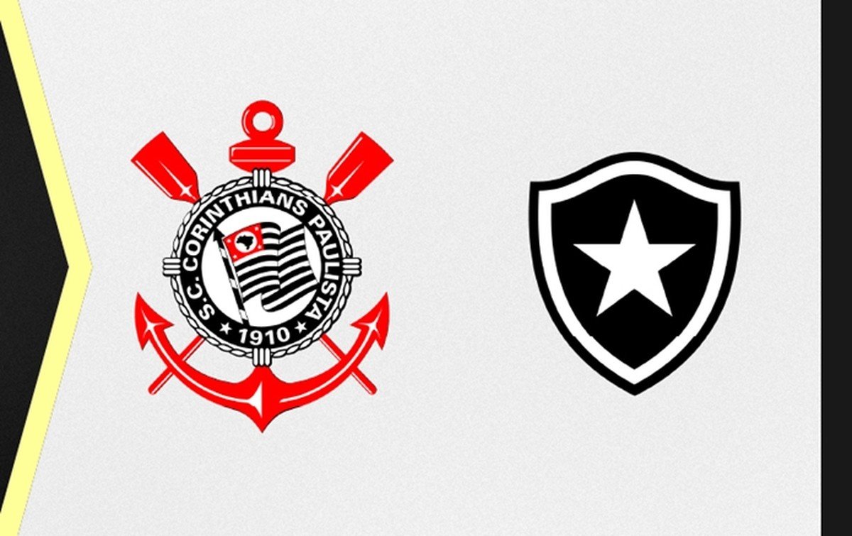 Corinthians x Botafogo ao vivo: horário e onde assistir ao Brasileirão