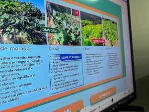 Estudantes da EE Professora Neyder Suelly Costa Vieira constroem site “Horta Comunitária Escolar”