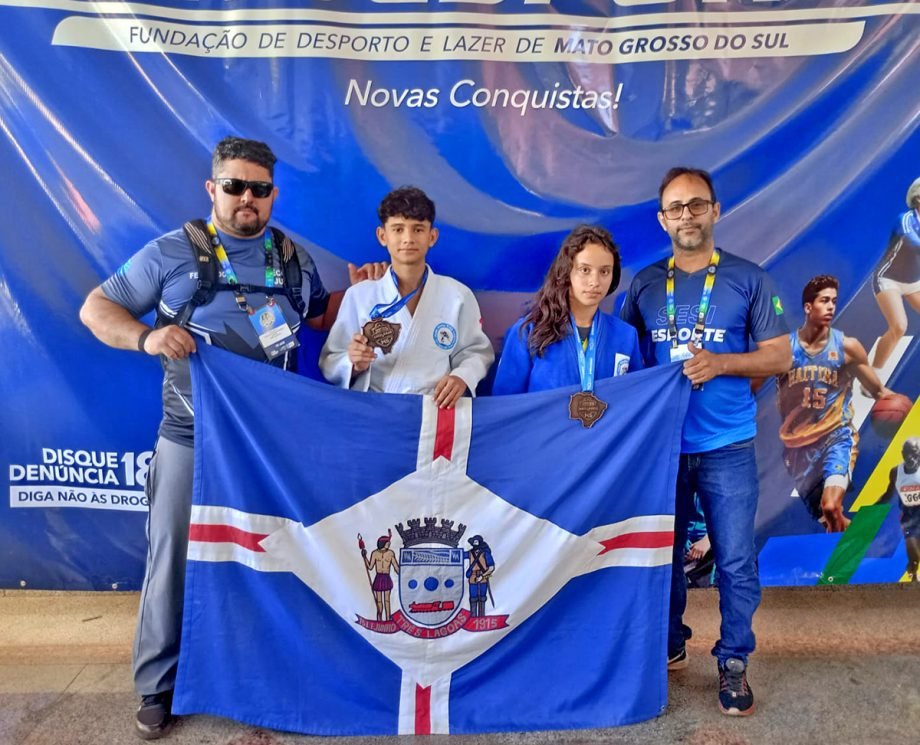 Judô de Três Lagoas conquista duas medalhas nos Jogos Escolares da Juventude de MS