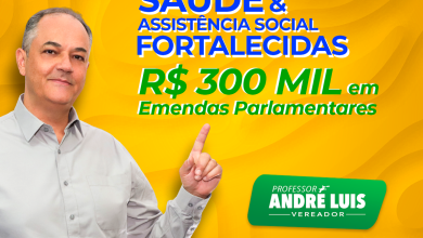 Vereador Prof. André Luis encaminha R$ 300 mil em emendas para 25 instituições de Campo Grande