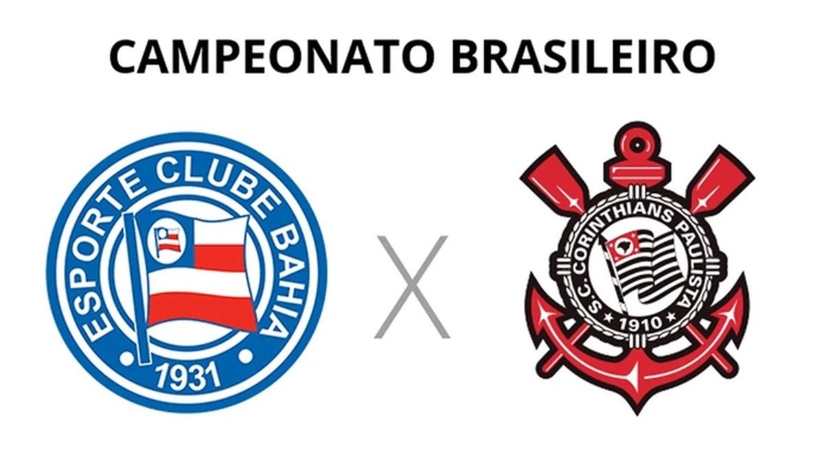 Bahia x Corinthians: onde assistir, horário e escalações