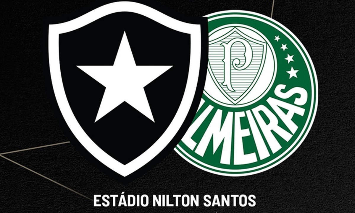 Botafogo x Palmeiras ao vivo: onde assistir, horário e escalações