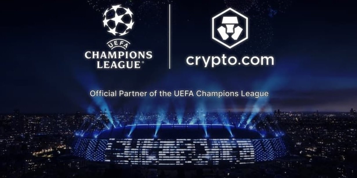 Após desistir em 2022, Crypto.com fecha patrocínio à Champions League