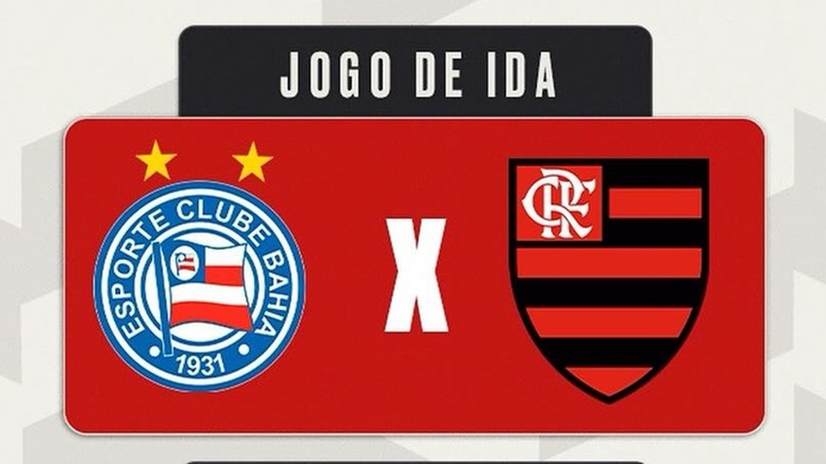 Bahia x Flamengo ao vivo: horário e onde assistir às quartas da Copa do Brasil