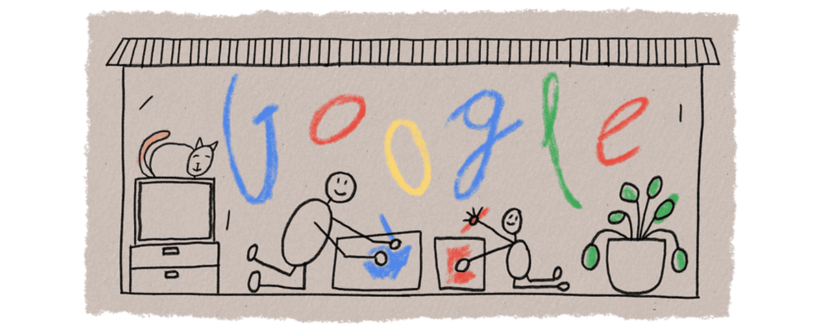 Dia dos Pais 2024: Google Doodle homenageia a data comemorativa