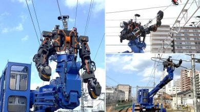 Enorme Robô Humanoide é contratado para consertar ferrovias japonesas